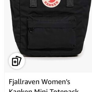 Fjallraven Kanken Mini Totepack Black